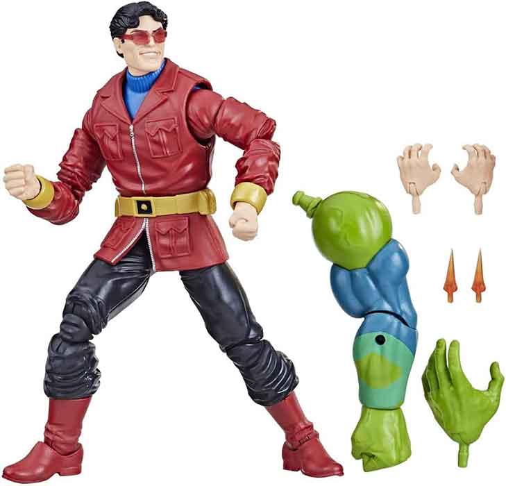 Marvel Legends Comics 6 Inch Action Figure BAF Puff Adder - Wonder Man