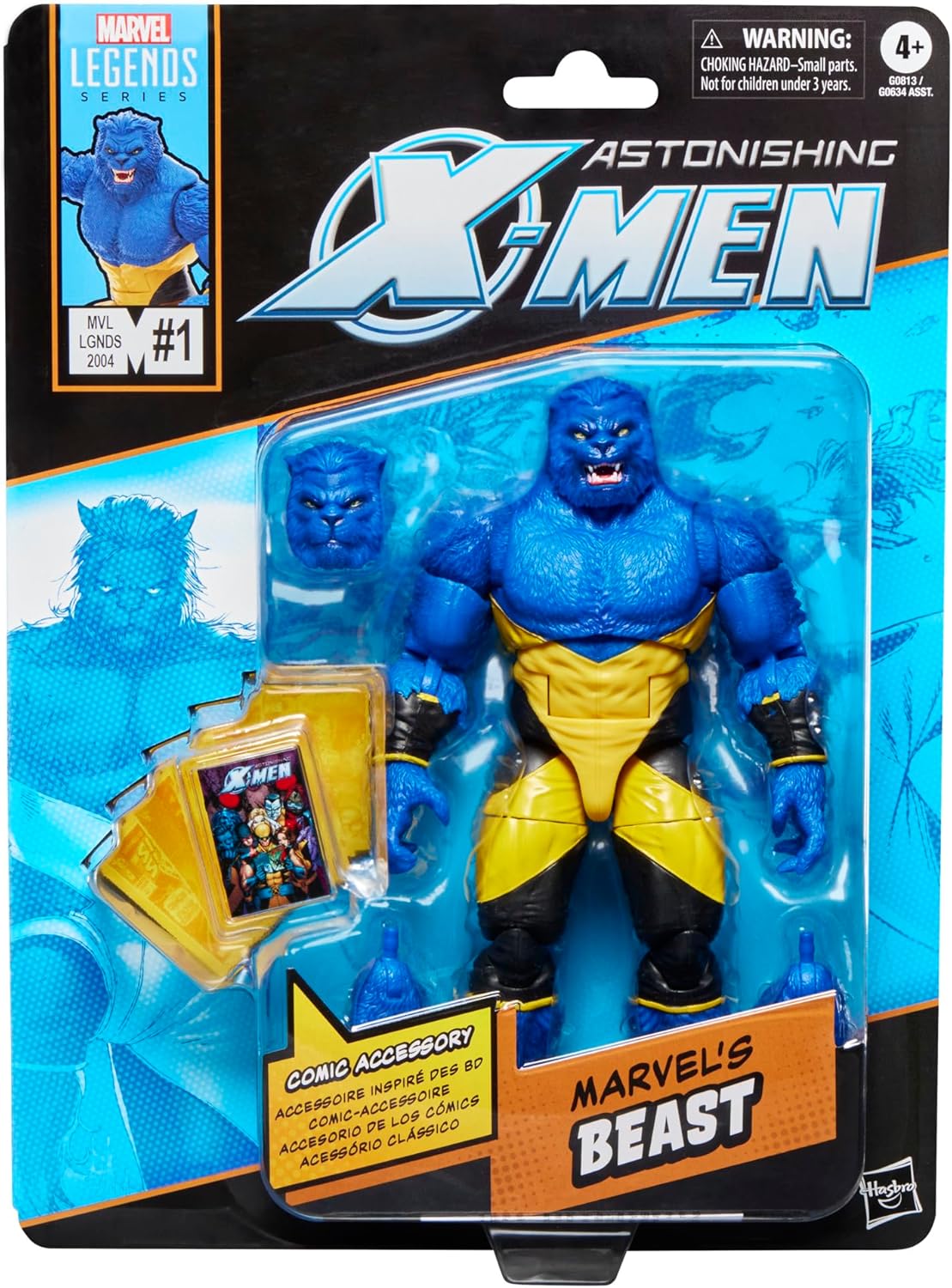 Marvel Legends Comics Inspired 6 Inch Action Figure Wave 2 - Beast