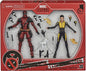 Marvel Legends Deadpool 6 Inch Action Figure 2-Pack - Deadpool and Negasonic Teenage Warhead (Shelf Wear Packaging)