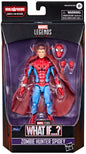 Marvel Legends Disney+ 6 Inch Action Figure What If BAF The Watcher - Zombie Hunter Spider-Man (Previously Opened Box)
