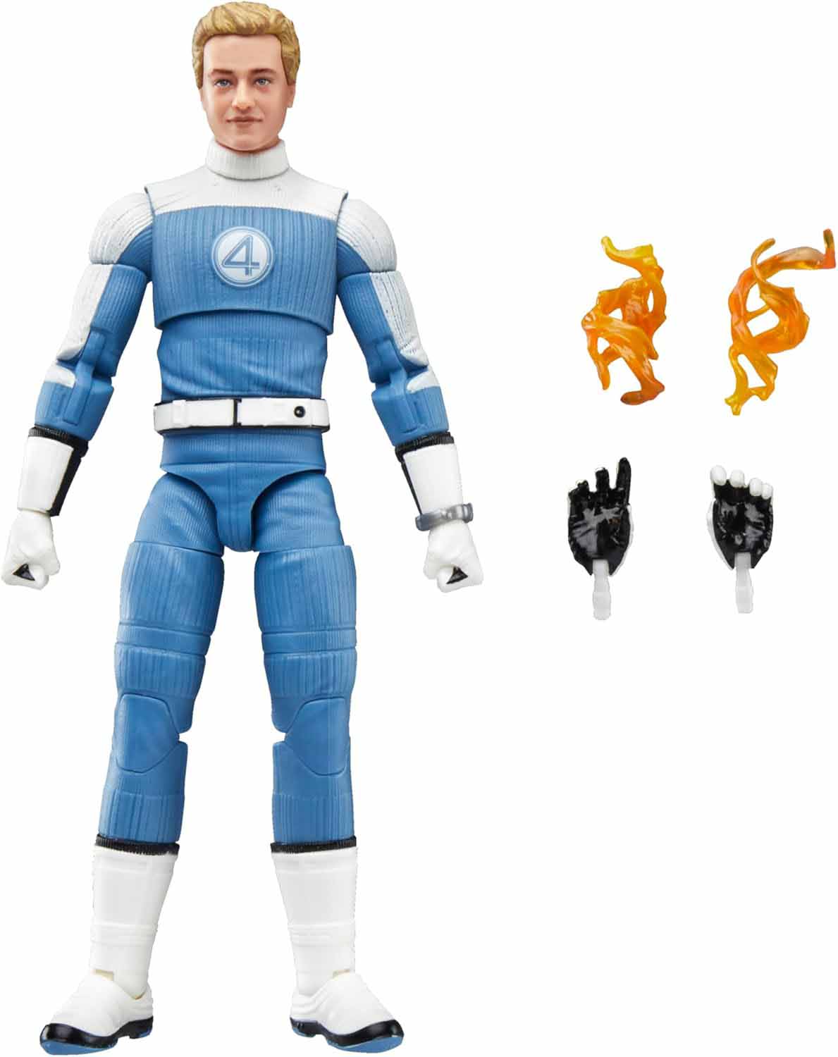 Marvel Legends Fantastic Four 6 Inch Action Figure - Johnny Storm