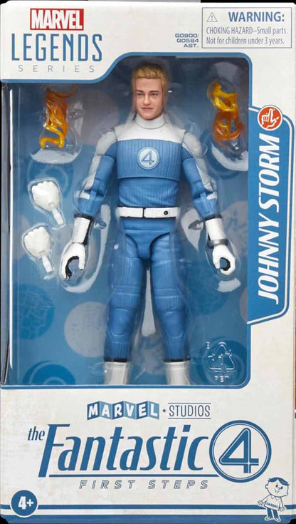 Marvel Legends Fantastic Four 6 Inch Action Figure - Johnny Storm