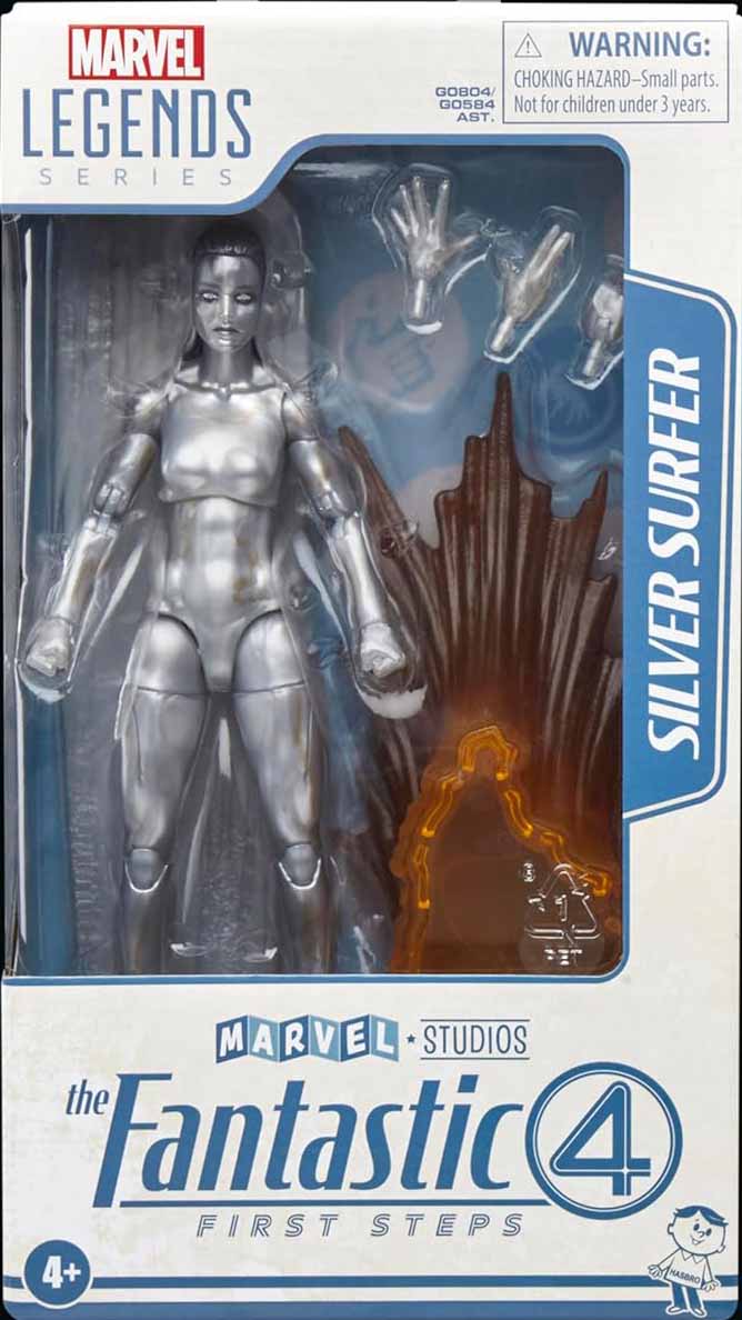 Marvel Legends Fantastic Four 6 Inch Action Figure - Silver Surfer