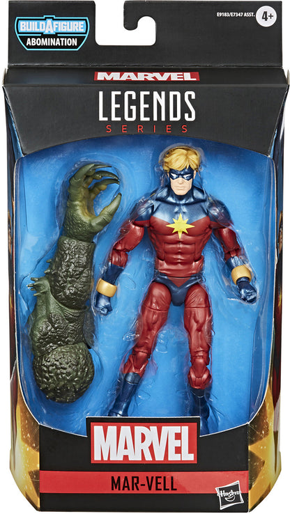 Marvel Legends 6 Inch Action Figure BAF Gamerverse Abomination - Mar-Vell (Sub-Standard Packaging)