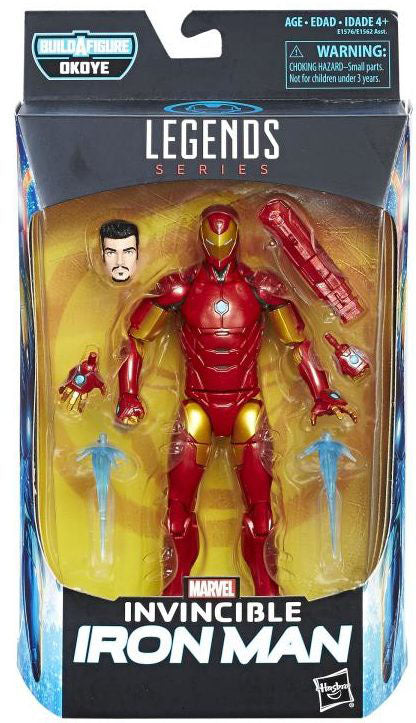Marvel Legends Black Panther 6 Inch Action Figure BAF Oyoke - Invincible Iron Man (Sub-Standard Packaging)