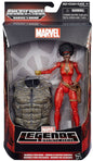 Marvel Legends Spider-Man 6 Inch Action Figure Rhino Series - Misty Knight (Shelf Wear Packaging)
