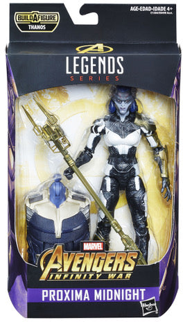 Marvel Legends Avengers 6 Inch Action Figure BAF Thanos - Proxima Midnight (Sub-Standard Packaging)