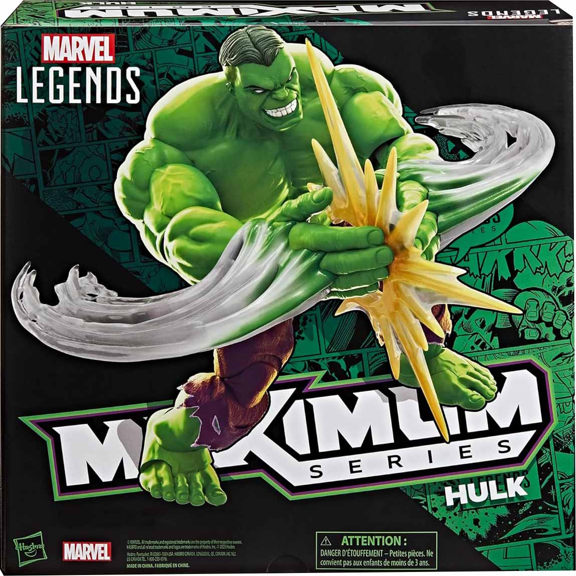 Marvel Legends Maximum 8 Inch Action Figure Maximum Series Deluxe - Hulk (Shelf Wear Packaging)