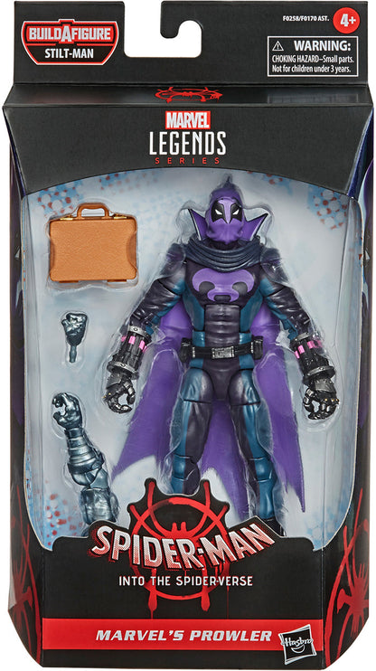 Marvel Legends Spider-Man 6 Inch Action Figure BAF Stilt-Man - Prowler (Shelf Wear Packaging)