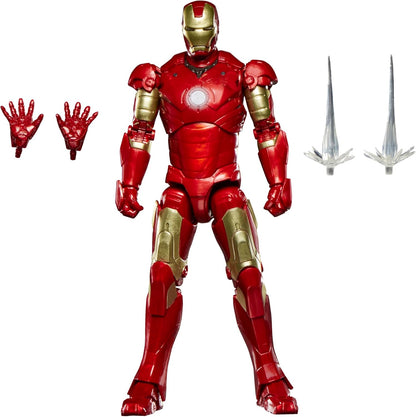 Marvel Legends Studios 6 Inch Action Figure - Iron Man Mark III