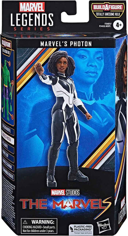 Marvel Legends The Marvels 6 Inch Action Figure BAF Totally Awesome Hulk - Photon