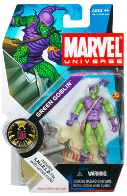 Marvel Universe Action Figure (2009 Wave 2): Green Goblin #15 (Shelf Wear Packaging)