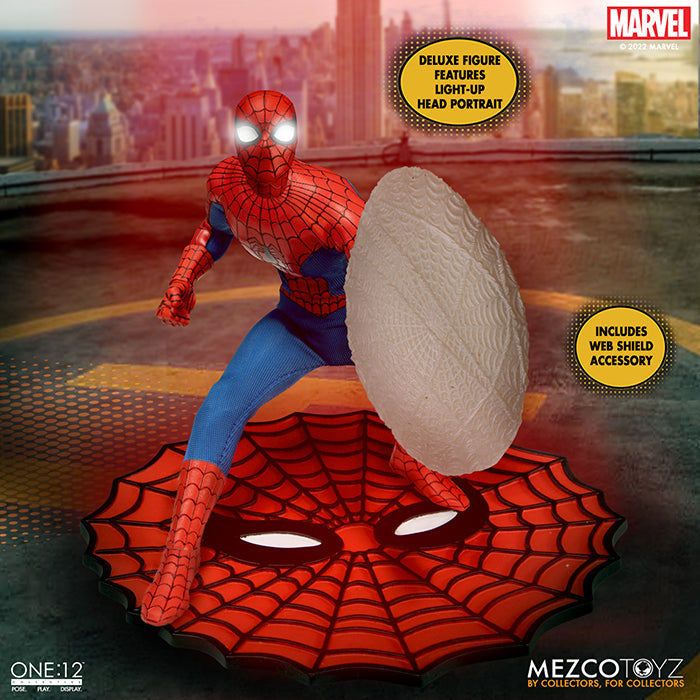 Marvel One-12 Collective Spider-Man 6 Inch Action Figure - Amazing Spider-Man