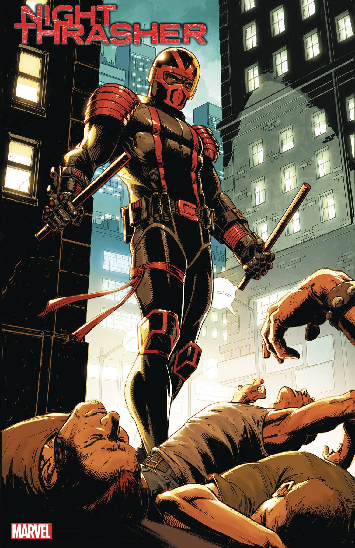 Night Thrasher #1 Mark Bagley Homage Var