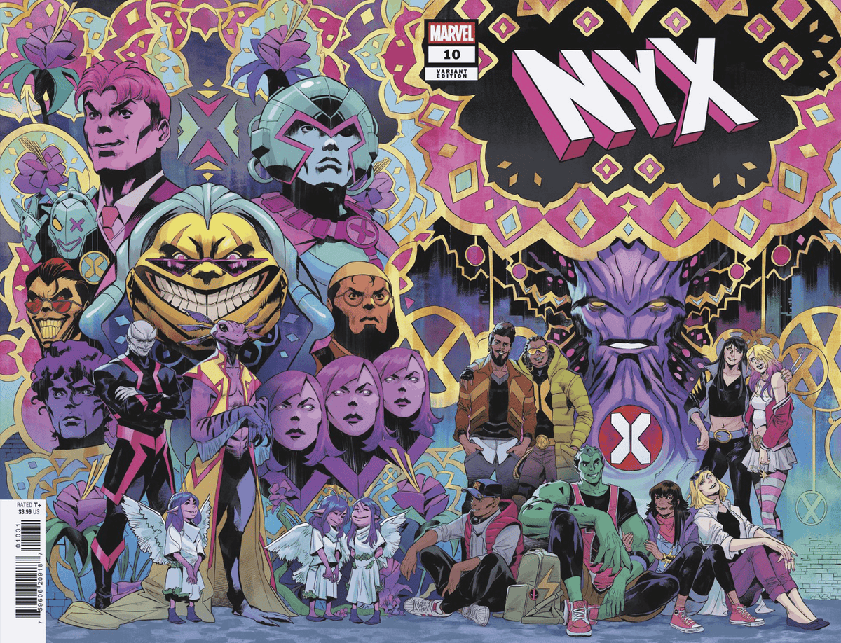 NYX #10 FRANCESCO MORTARINO WRAPAROUND VARIANT