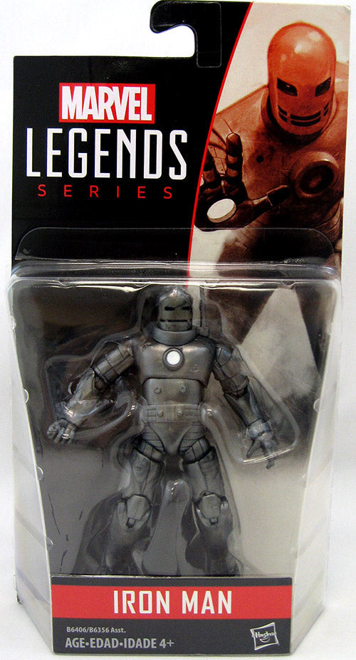 Marvel Universe Legends 3.75 Inch Action Figure (2016 Wave 1) - Iron Man (Shelf Wear Packaging)