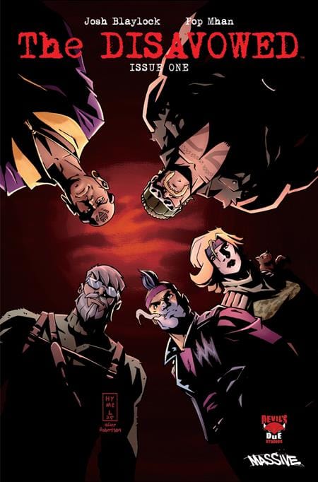 DISAVOWED #1 (OF 5) CVR C TRAVIS HYMEL HOMAGE VAR (MR)