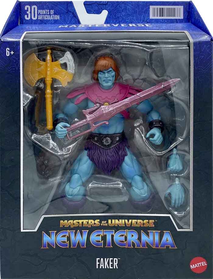 Masters Of The Universe Masterverse 7 Inch Action Figure - Faker (Sub-Standard Packaging)