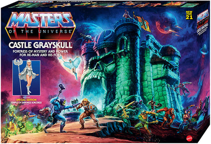 Masters Of The Universe Origins 5 Inch Scale Playset - Castle Grayskull with Sorceress (Sub-Standard Packaging)