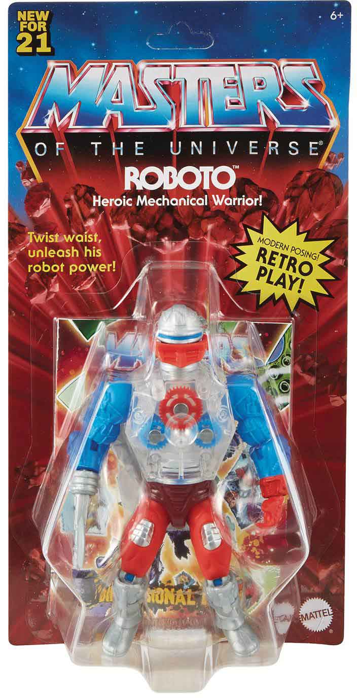 Masters Of The Universe Retro Play 6 Inch Action Figure   - Roboto