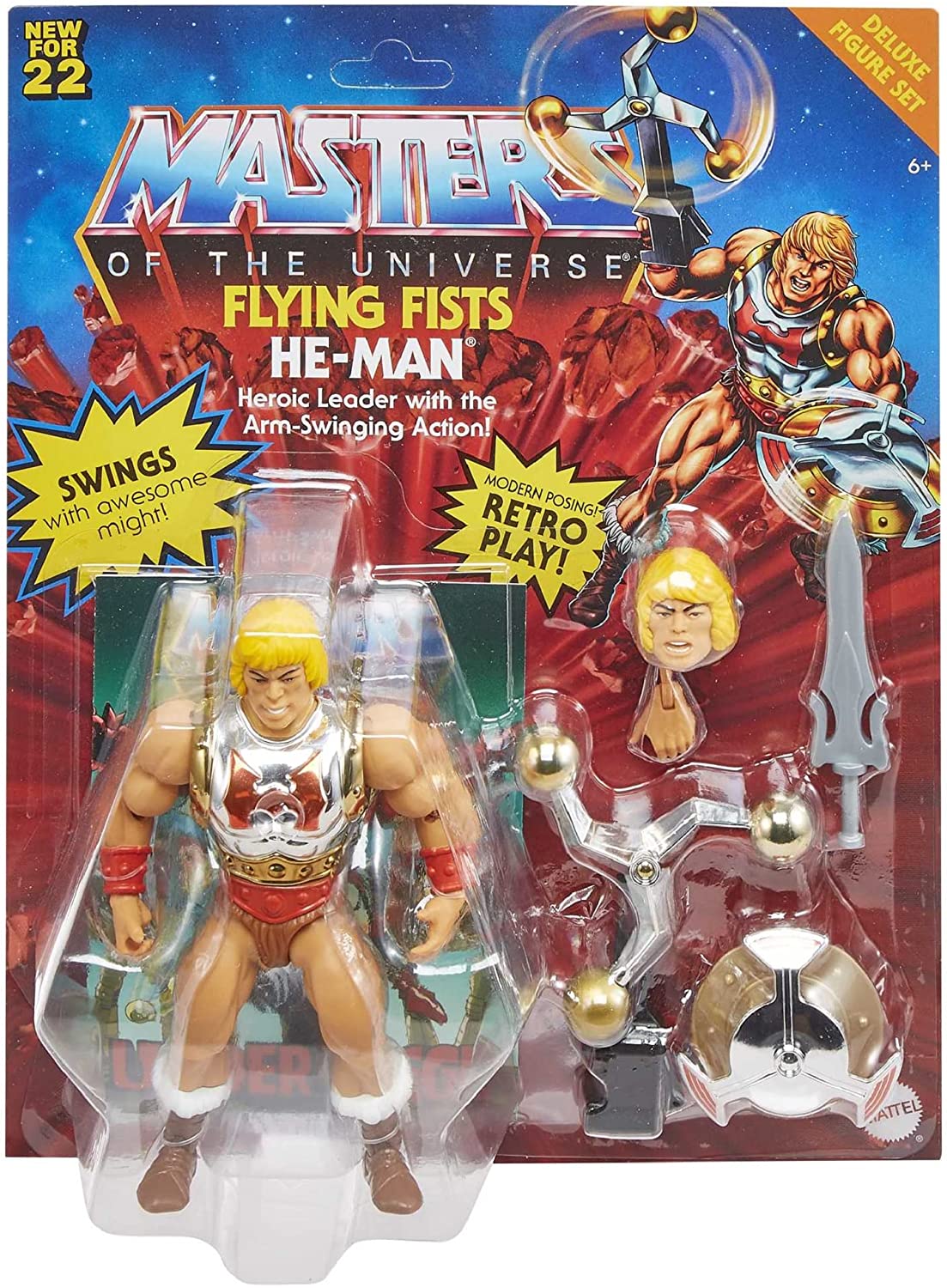 Mattel: Masters of the Universe - He-Man, Flying Fists