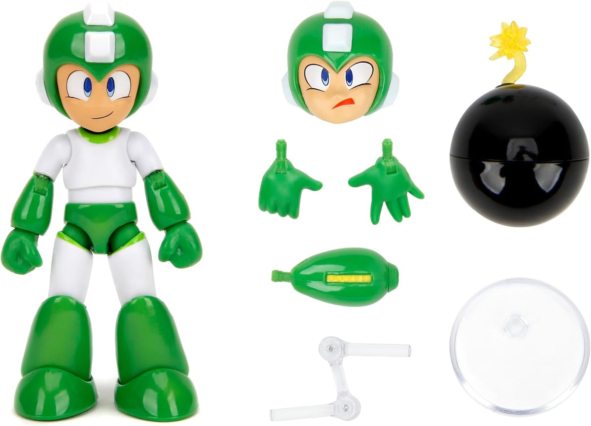 Megaman 4 Inch Action Figure 1/12 Scale Wave 2 - Mega Man Hyper Bomb