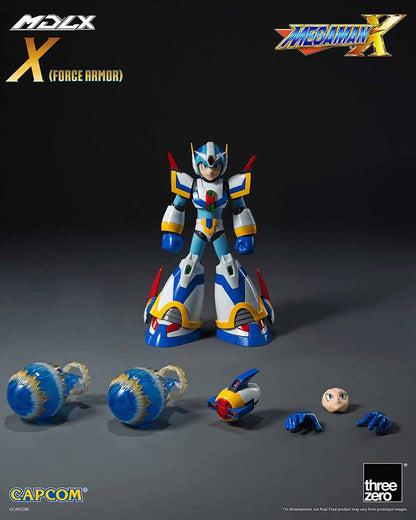 Megaman X 5 Inch Action Figure MDLX Series - Force Armor Mega Man (Pre-Order Ships May 2027)