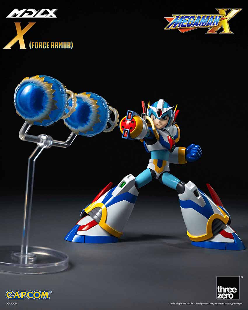 Megaman X 5 Inch Action Figure MDLX Series - Force Armor Mega Man (Pre-Order Ships May 2027)