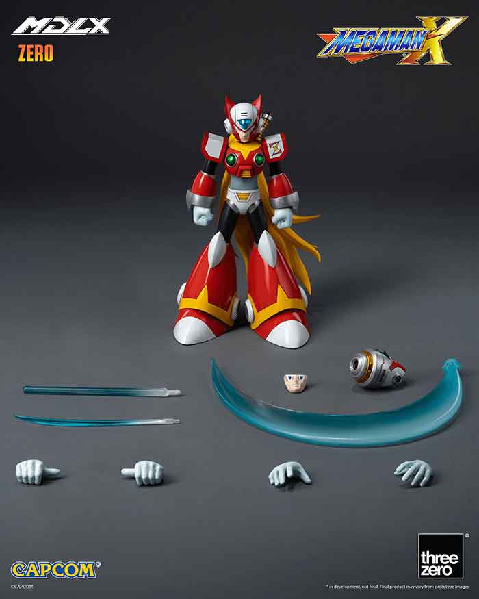 MegaMan X 5 Inch Action Figure MDLX - Zero (Pre-Order Ships August 2026)