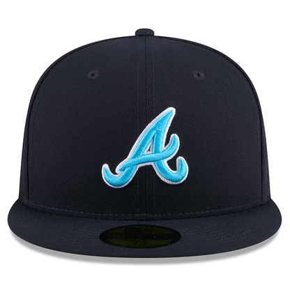New Era Atlanta Braves 59FIFTY Fitted Hat 2024-Navy