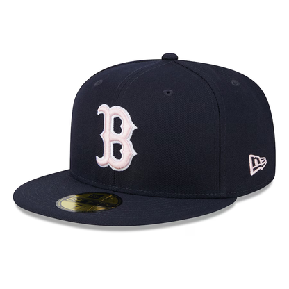 New Era Boston Red Sox On-Field 59FIFTY Fitted Hat-Navy