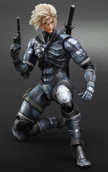 Metal Gear Solid 2 Sons Of Liberty 8 Inch Action Figure Play Arts Kai Series - Raiden (Shelf Wear Packaging)