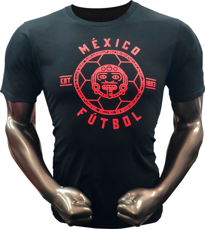 ADIDAS MEXICO LINEAR ICON EST. T-SHIRT-BLACK/RED