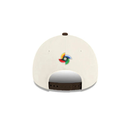 New Era Mexico WBC  9FORTY A-Frame Snapback Hat-Chrome/Walnut