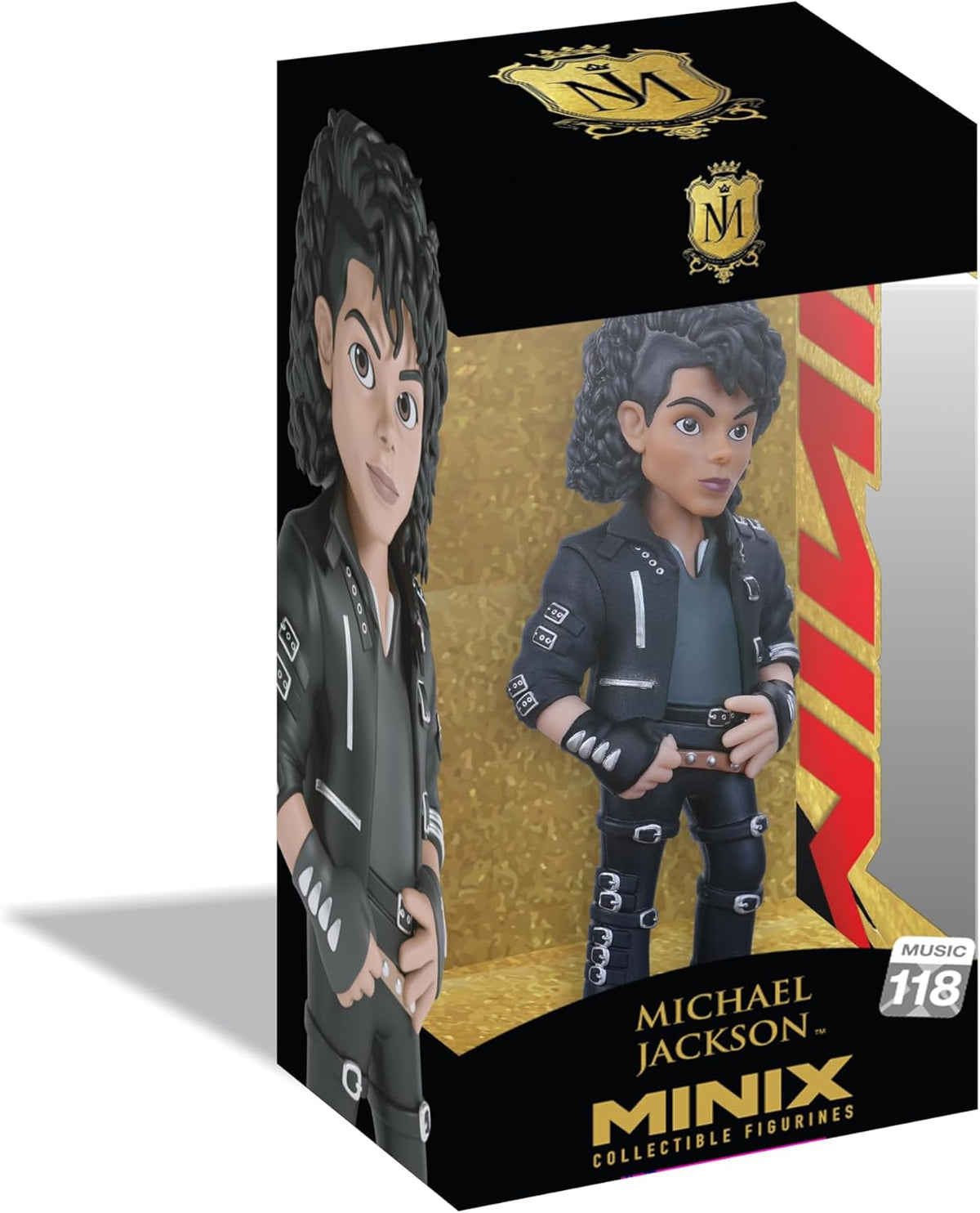 Michael Jackson 3.75 Inch Static Figure Minix - Michael Jackson Bad #118
