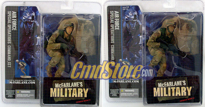 U.S. AIR FORCE SPECIAL OPERATIONS COMMAND, CCT 6" Action Figure MCFARLANE MILITARY SOLDIERS SERIES 1 Spawn McFarlane Toy