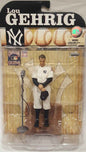 MLB Baseball 6 Inch Static Figure Cooperstown Series 6 - Lou Gehrig White Jersey