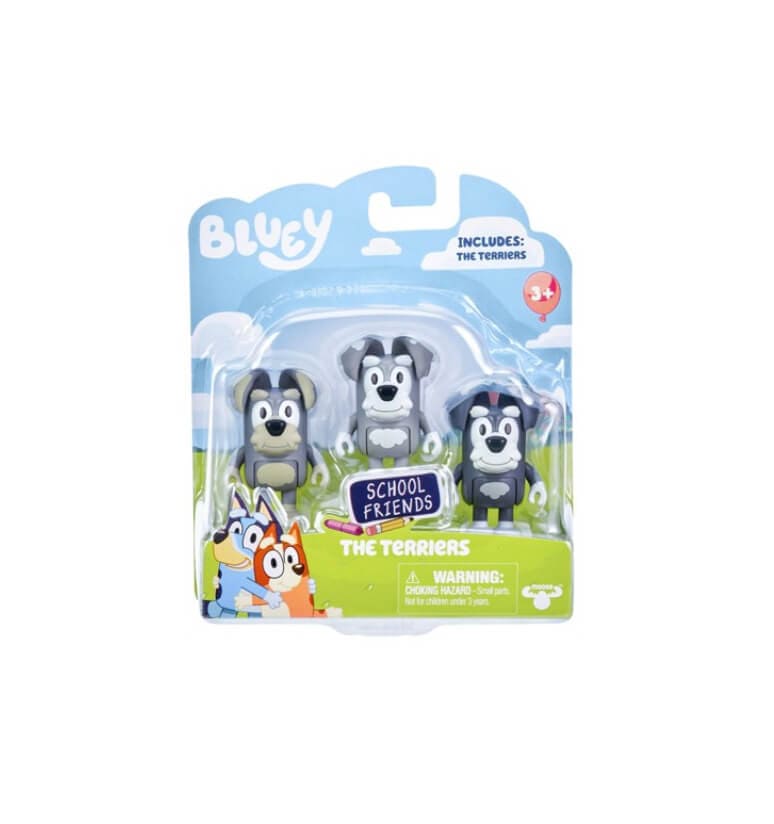 Moose Toys: Bluey - The Terriers  (School Friends)