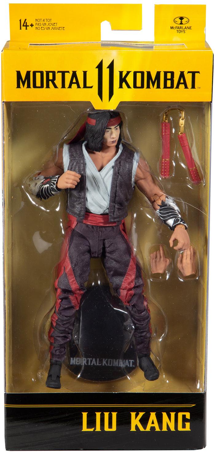 Mortal Kombat 11 7 Inch Action Figure Wave 5 - Liu Kang (Sub-Standard Packaging)