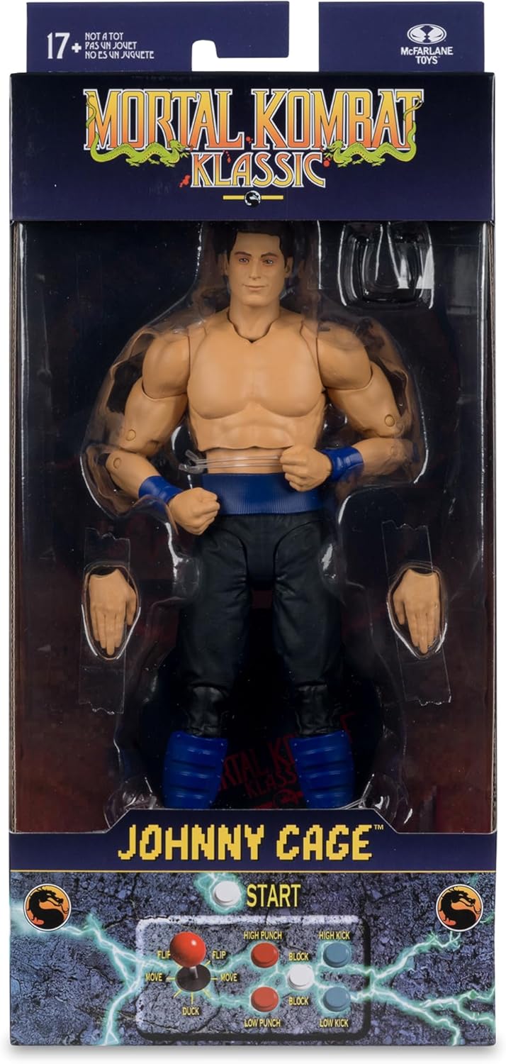 Mortal Kombat Klassic 7 Inch Action Figure - Johnny Cage