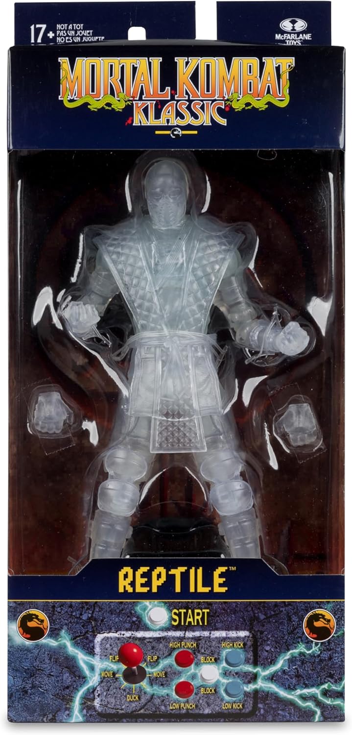 Mortal Kombat Klassic 7 Inch Action Figure - Reptile (Invisible)