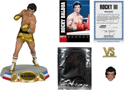 Movie Maniacs 6 Inch Static Figure Wave 2 - Rocky Balboa (Rocky III) (Sub-Standard Packaging)