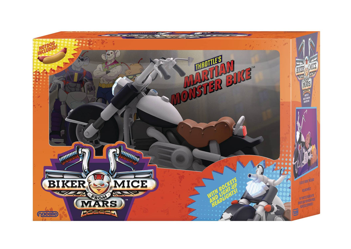 NACELLE PRODUCTS: BIKER MICE FROM MARS - THROTTLE MARTIAN MONSTER BIKE VEHICLE