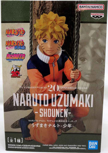 Naruto 20th Anniversary 6 Inch Static Figure - Naruto Uzumaki (Tree Swing