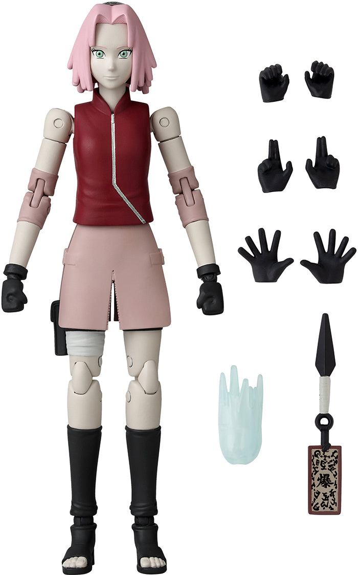 Naruto Shippuden 6 Inch Action Figure Anime Heroes - Sakura
