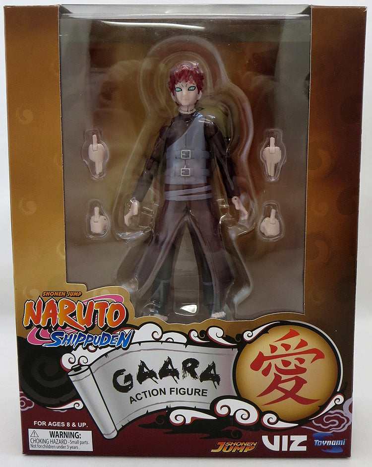 Naruto Shippuden 4 Inch Action Figure Series 2 - Gaara (Sub-Standard Packaging)
