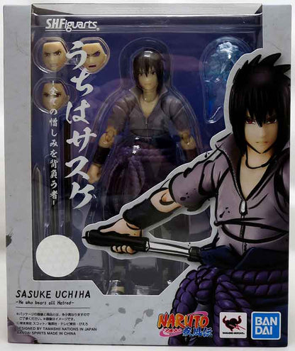 Naruto Shippuden 6 Inch Action Figure S.H. Figuarts - He Who Bears Sasuke (Sub-Standard Packaging)