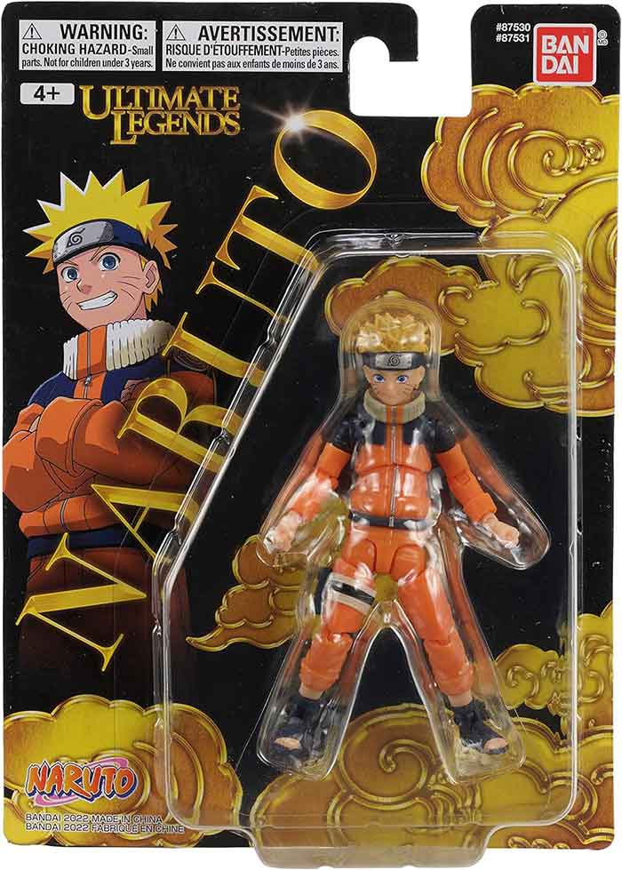 Naruto Shippuden 5 Inch Action Figure Ultimate Legends - Naruto Uzumaki (Young)