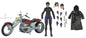 NECA: TEENAGE MUTANT NINJA TURTLES - LAST RONIN - CASEY MARIE WITH MOTORCYCLE ACTION FIGURE SET