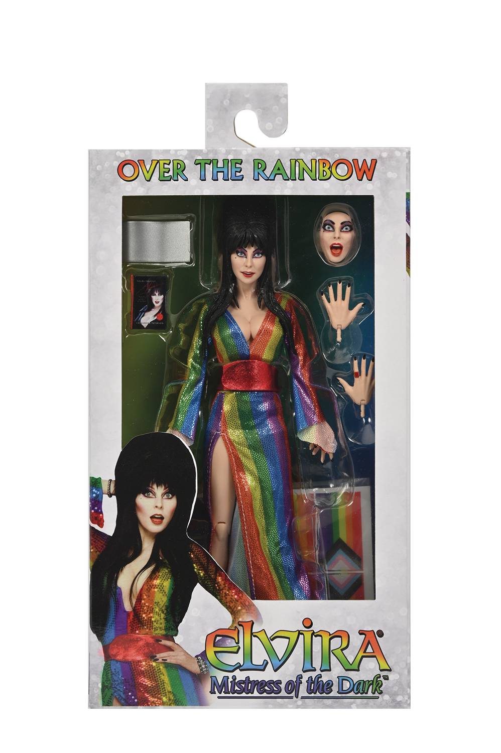 NECA: Elvira Mistress of the Dark - Over The Rainbow 8" (Clothed)